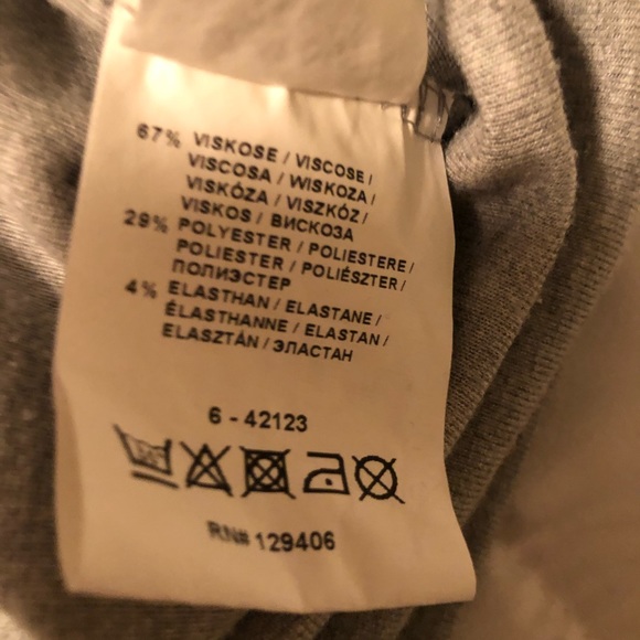 Color block grey dress - Picture 6 of 6